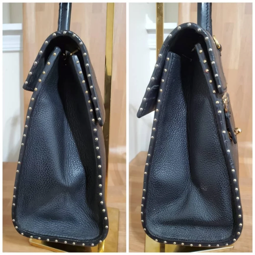 Authentic Louis Vuitton City Steamer One Handle Bag Leather